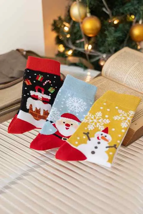 جورب لطيف Christmas Socks