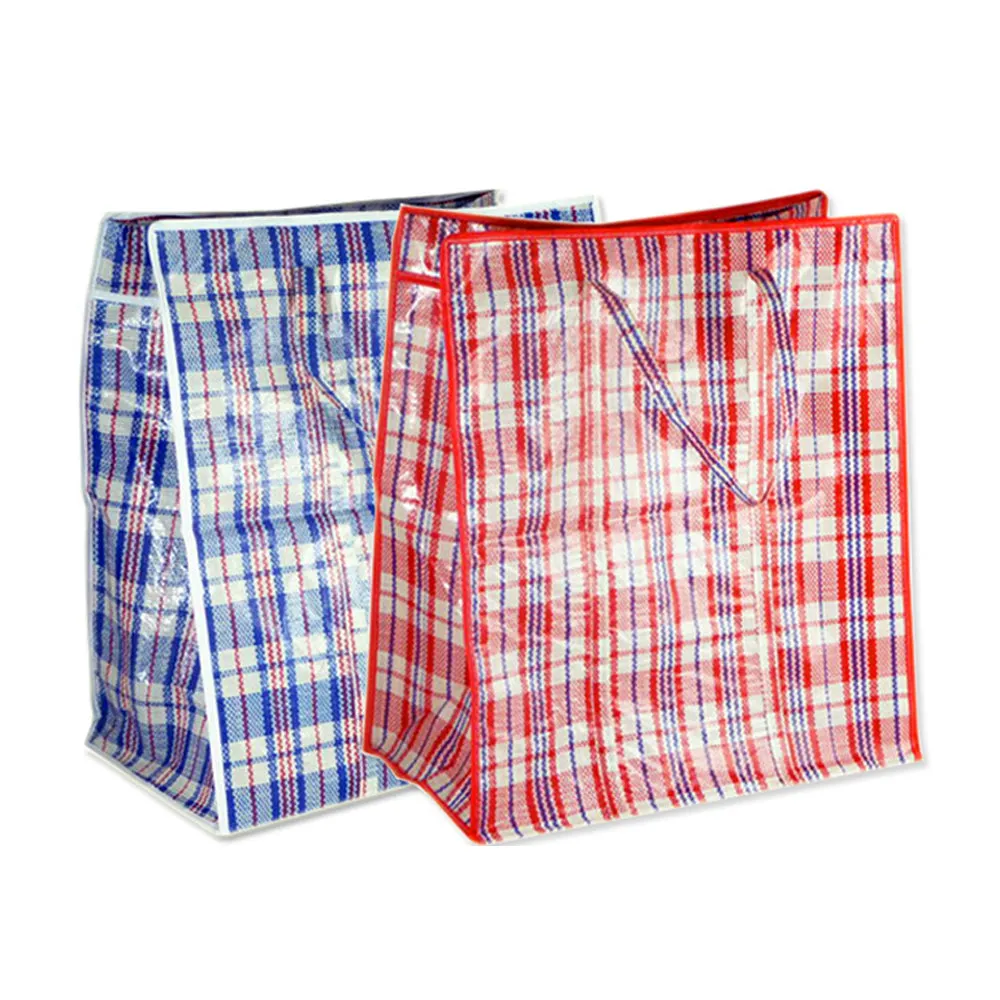 2 Large Tote Storage Bag Shopping Groceries Laundry Organizing 21"x25" Travel