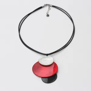 3 PIECE RED COMBO PENDANT