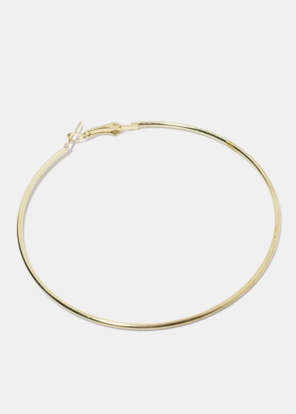4-Pair Multi Textured Hoop Earrings
