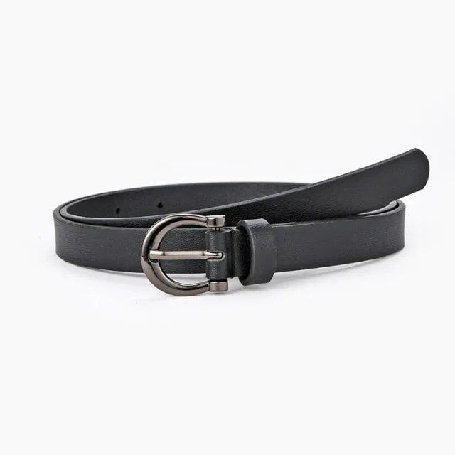 9 Style Punk Women Belts Luxury Brand Slim Leopard Waist Strap All-match Jeans Trousers Casual Belt Ladies Female Waistband