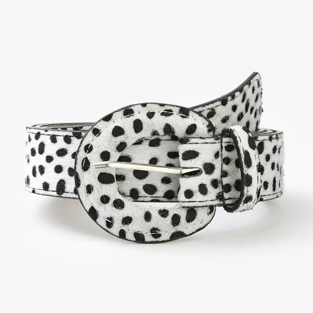 9 Style Punk Women Belts Luxury Brand Slim Leopard Waist Strap All-match Jeans Trousers Casual Belt Ladies Female Waistband