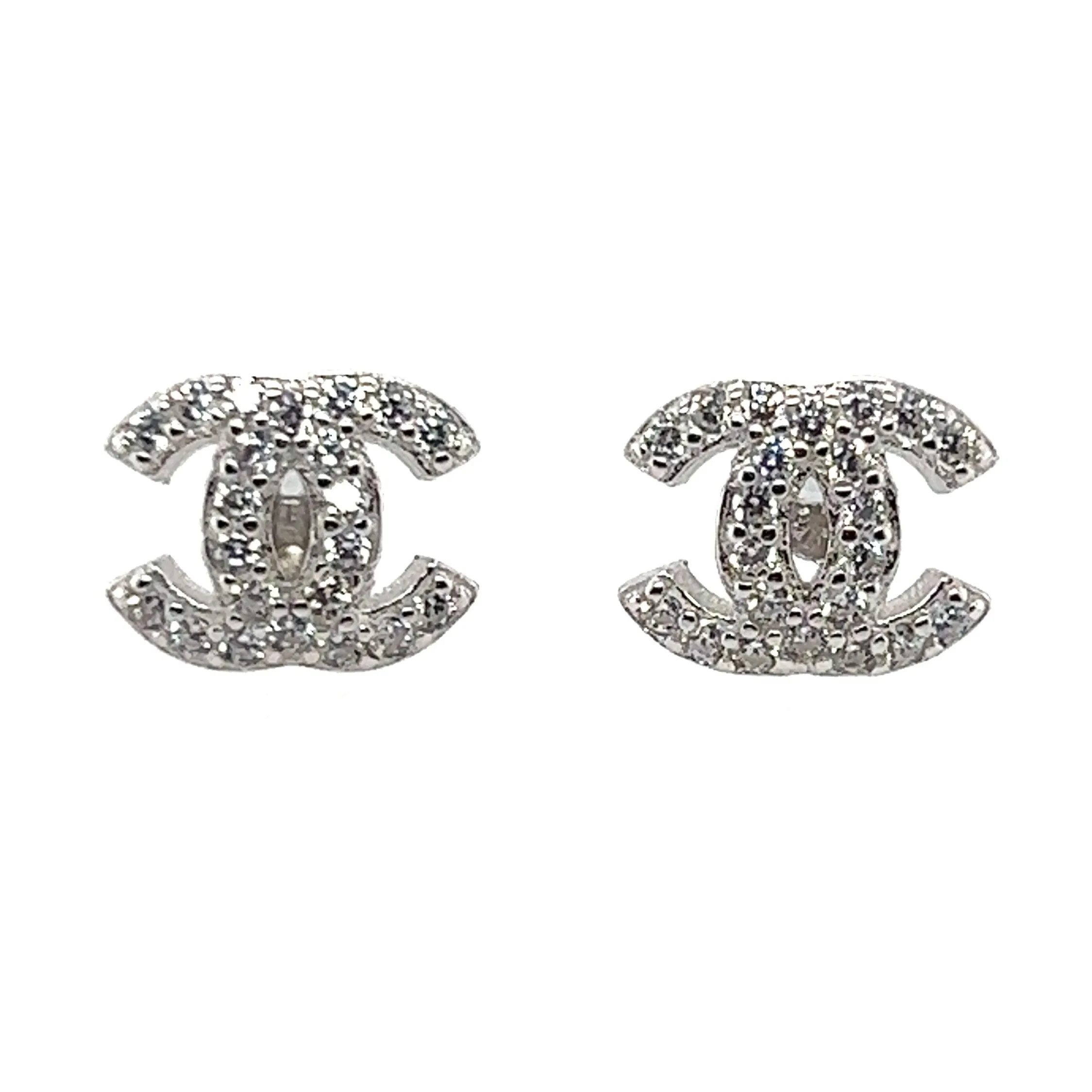 A443 Chanel Post Earrings