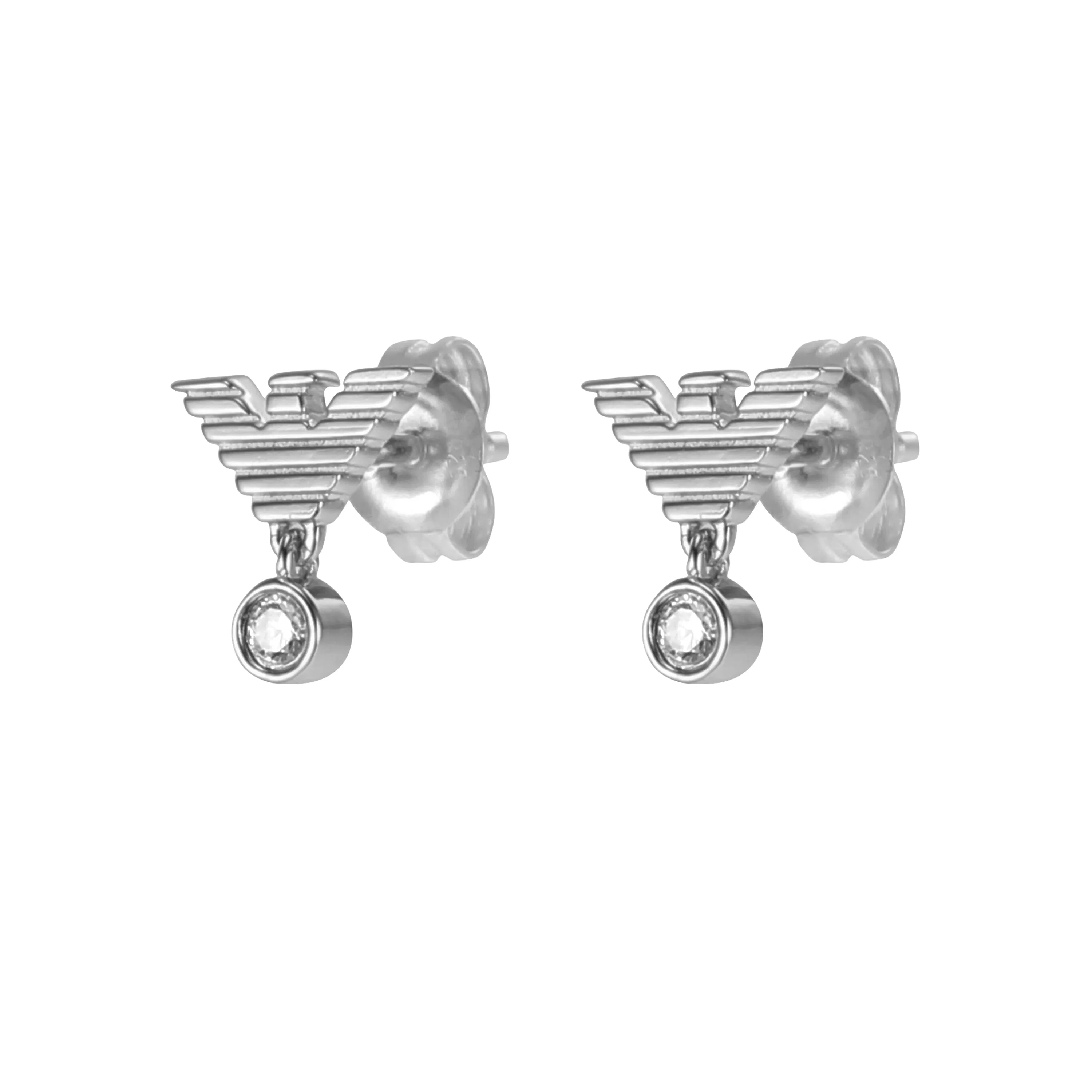 Armani Timeless Elegance Silver Earrings with Zirconia EG3581040