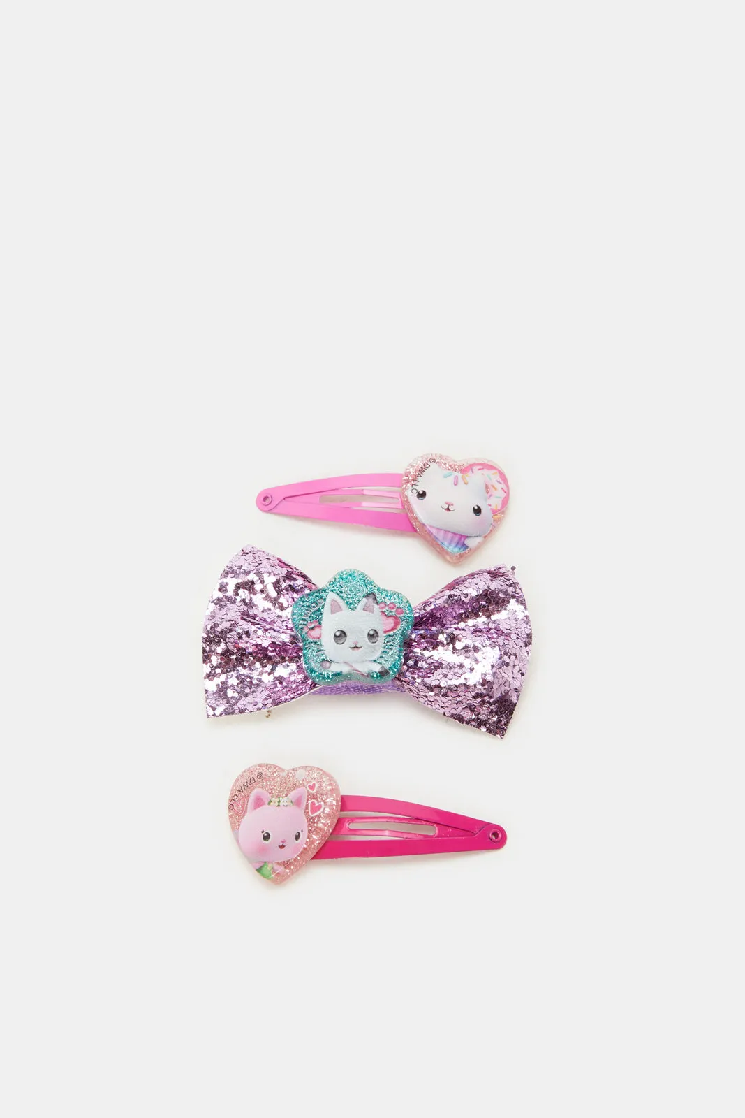 Assorted Gabby’S Dollhouse Hair Accessories Set (9 Piece)