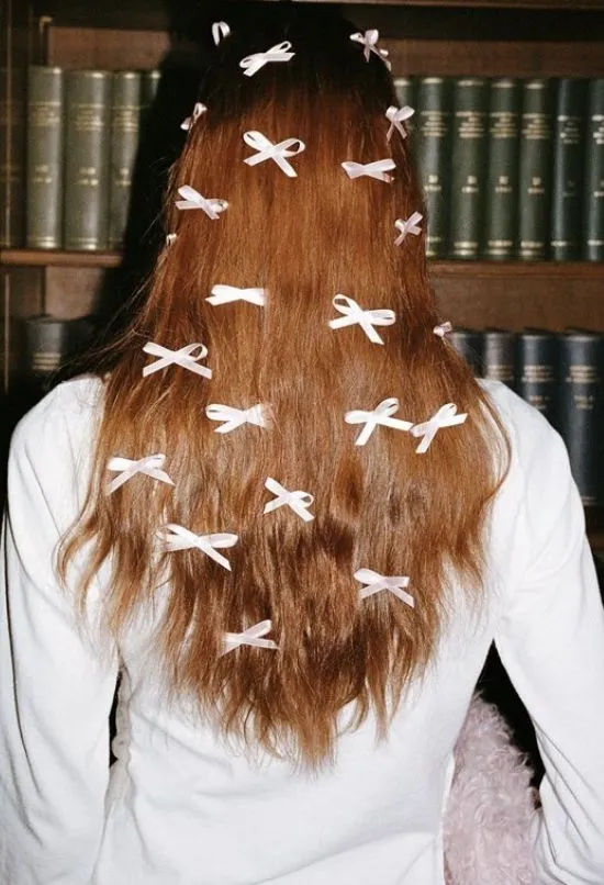 Ballet Ribbon Hair Clip Set