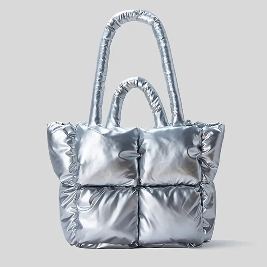 Big Shopping Tote Bags Nylon Padded Zipper