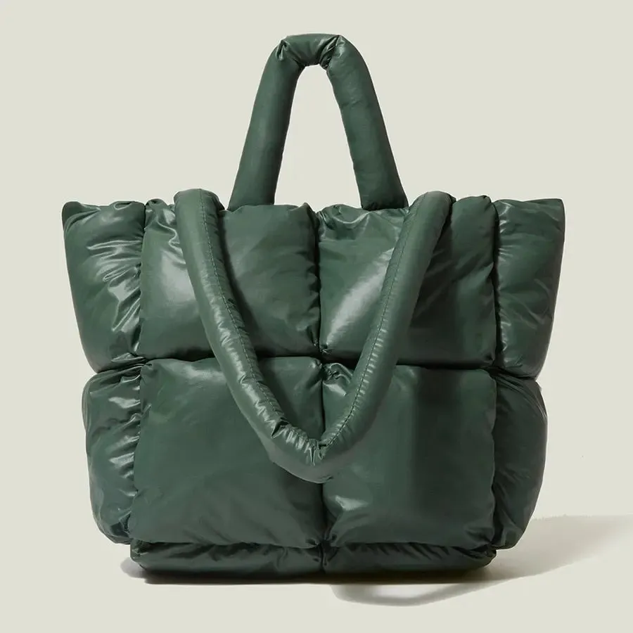 Big Shopping Tote Bags Nylon Padded Zipper