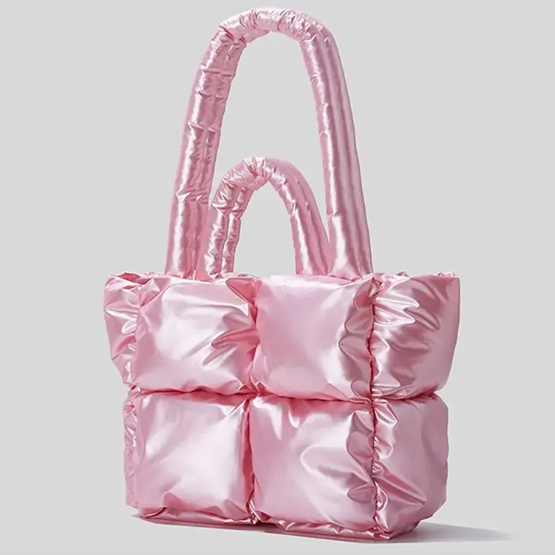 Big Shopping Tote Bags Nylon Padded Zipper