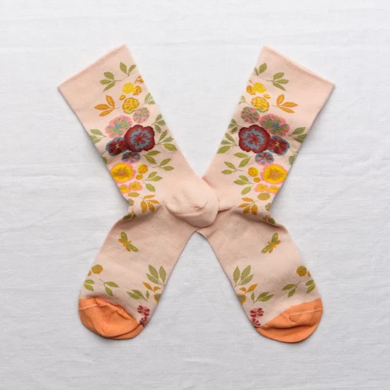 Bonne Maison Socks - Various Colours Patterned