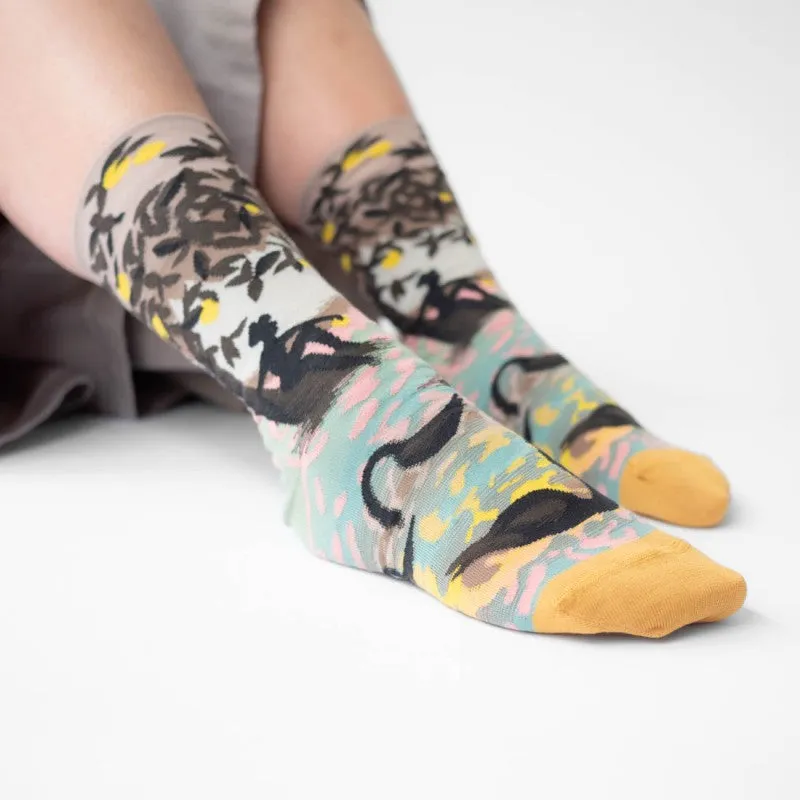 Bonne Maison Socks - Various Colours Patterned