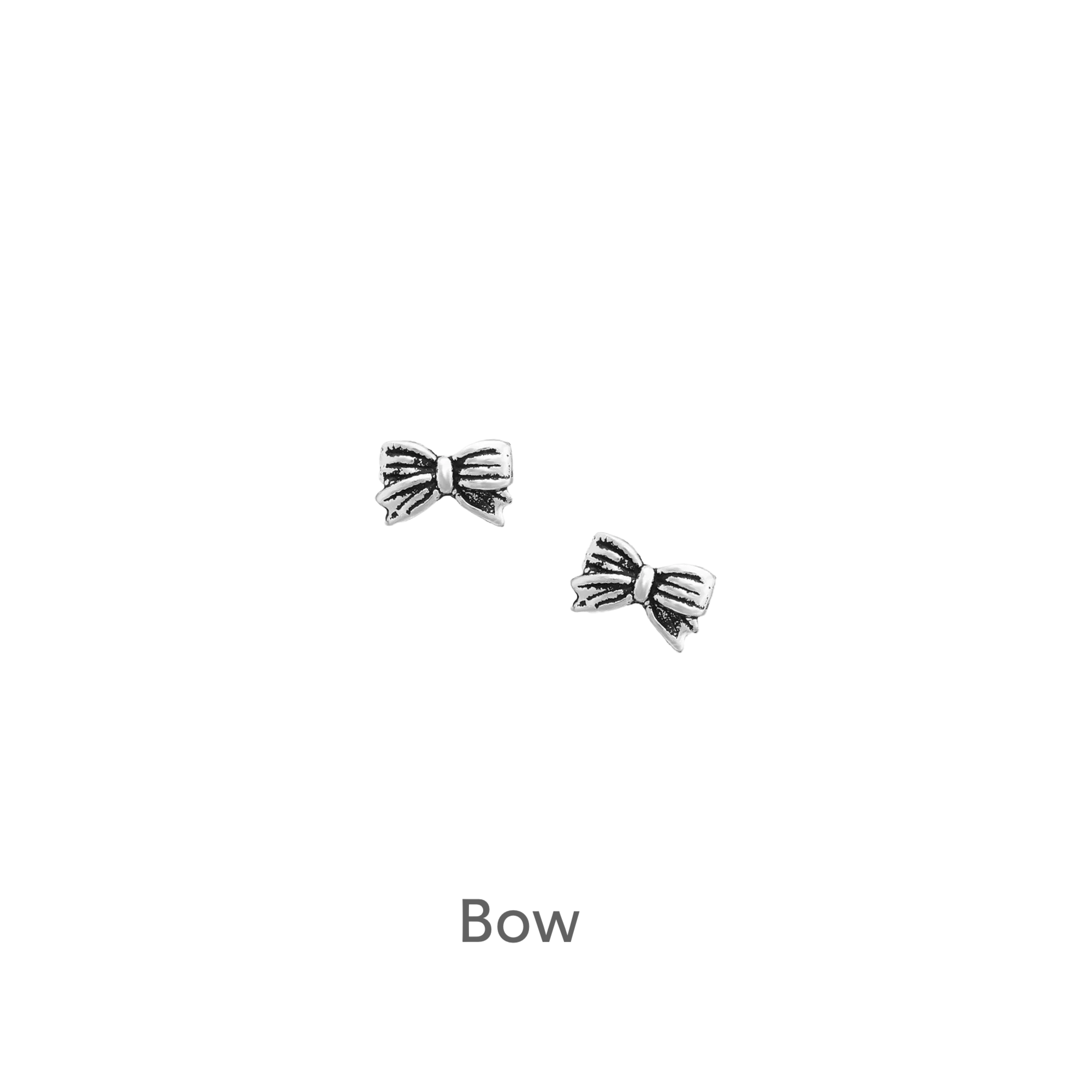 Boxed Hares Sterling Silver Stud Earring Card - Elegant and Timeless Gift