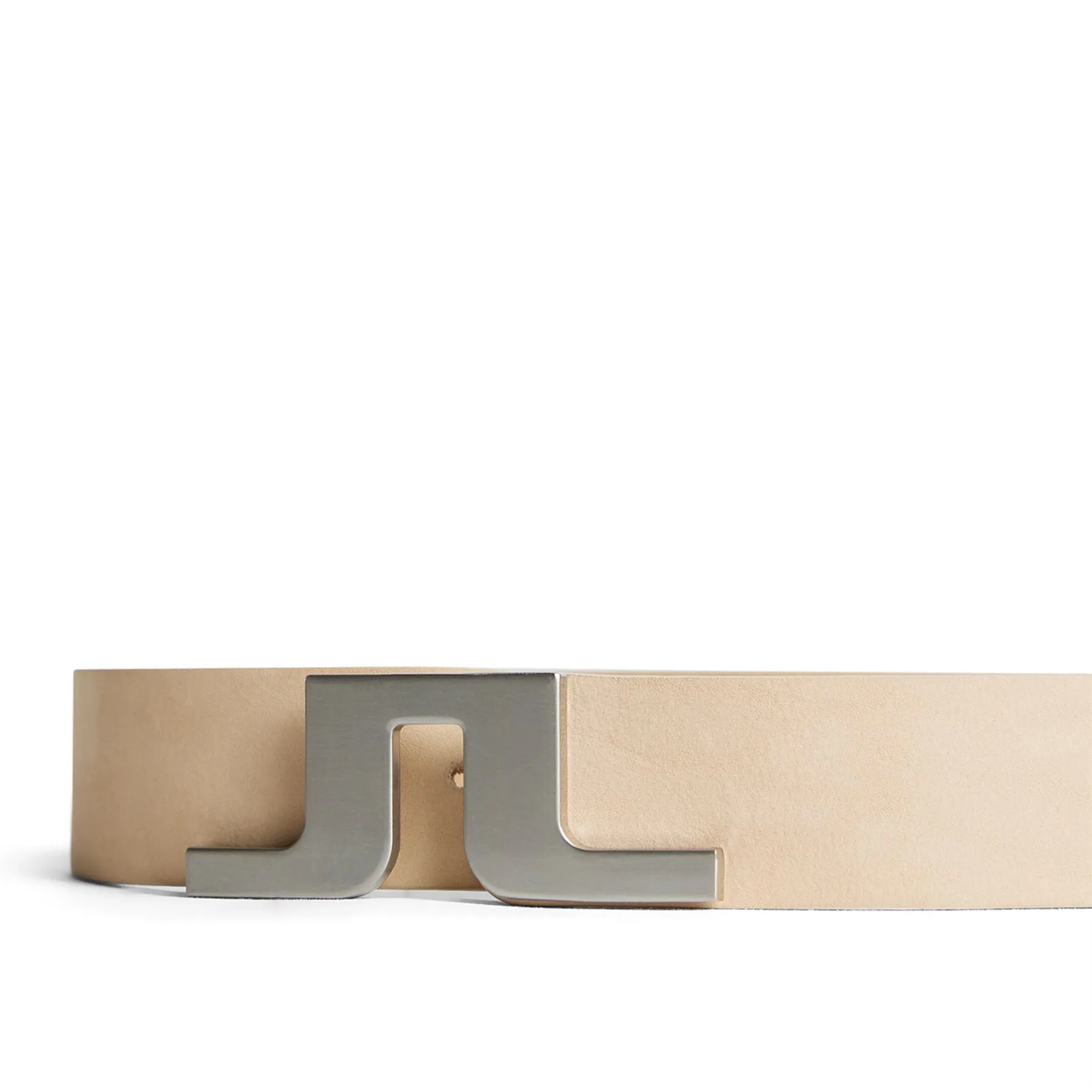 Bridger Nubuck Leather Belt Moonbeam - AW24