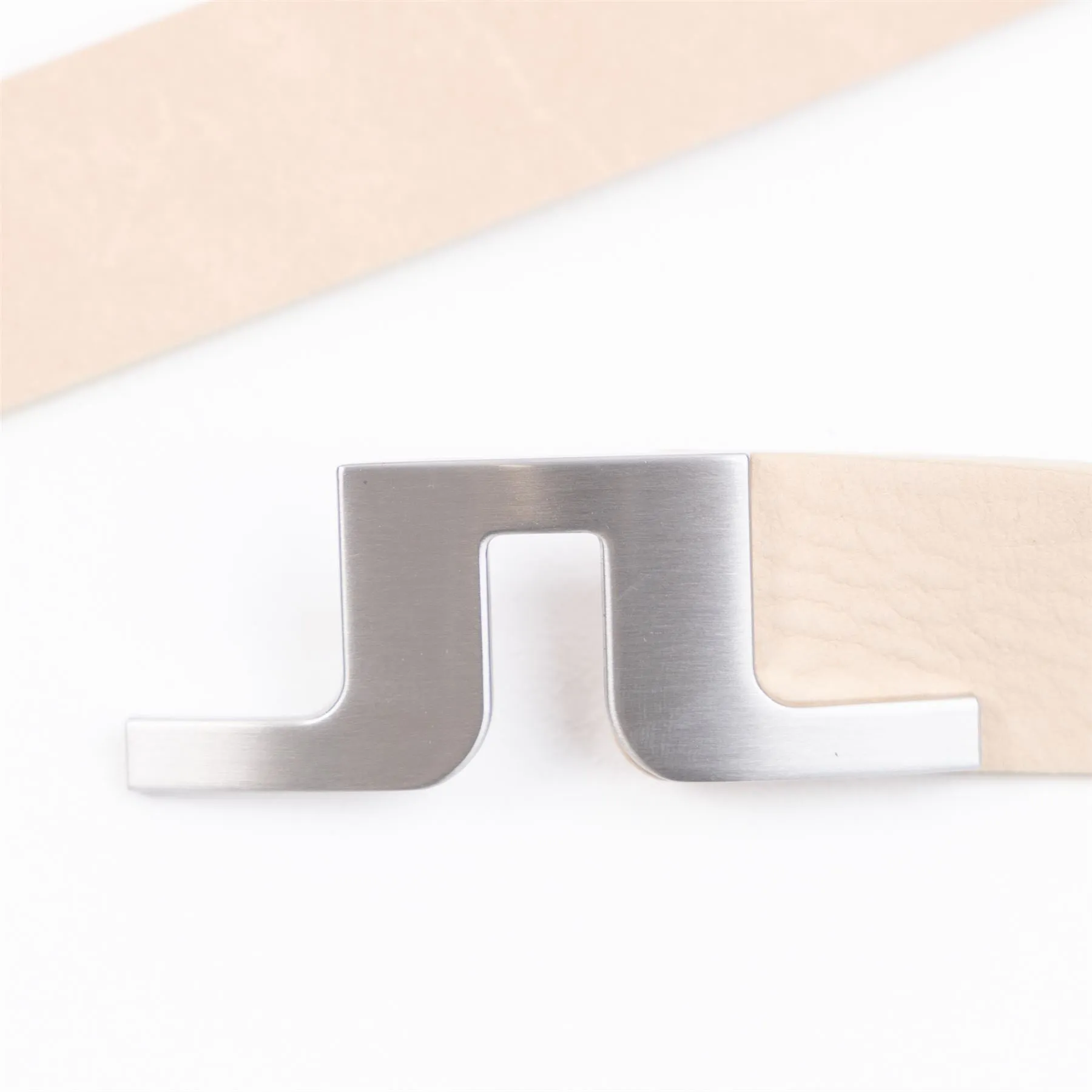Bridger Nubuck Leather Belt Moonbeam - AW24