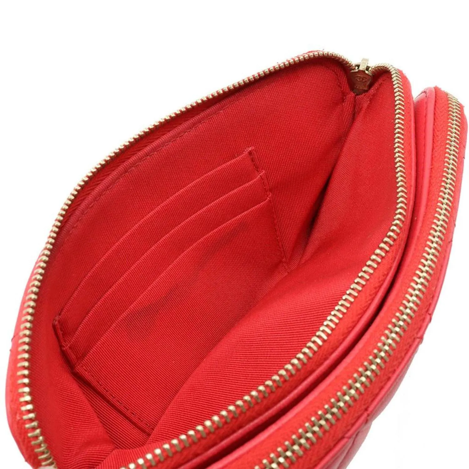Chanel -  Leather Clutch Bag (Pre-Owned)
