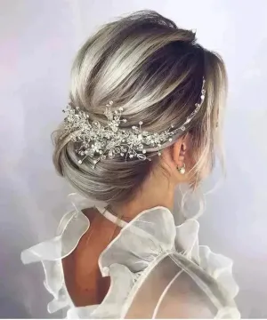 Classy Women Crystal Bridal Hair Piece Wedding Hair Accessories Bridal Hair Vine Bridal Hair Clip Wedding Headpiece Wedding Hair Piece Bridal Hair Pieces