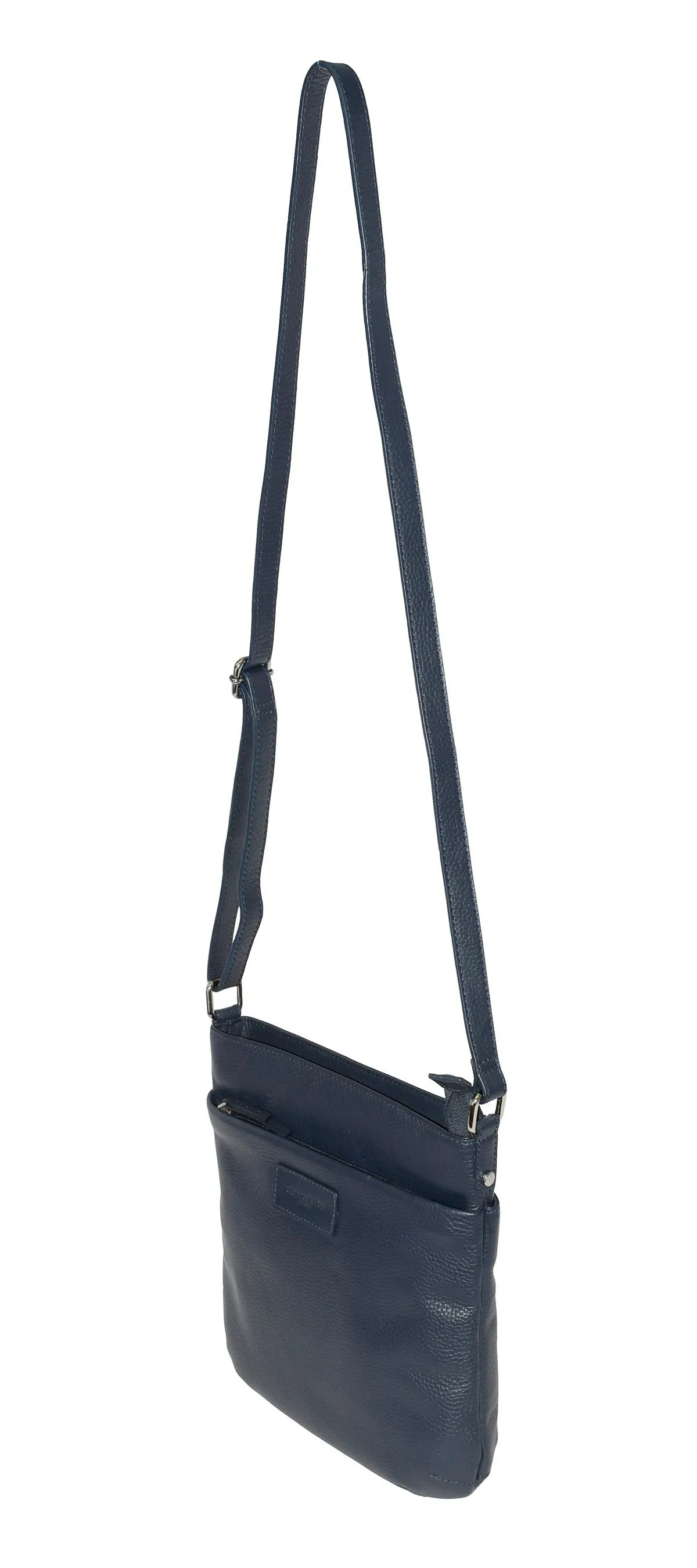 Club Rochelier Women's Leather Zip Top Shoulder Bag