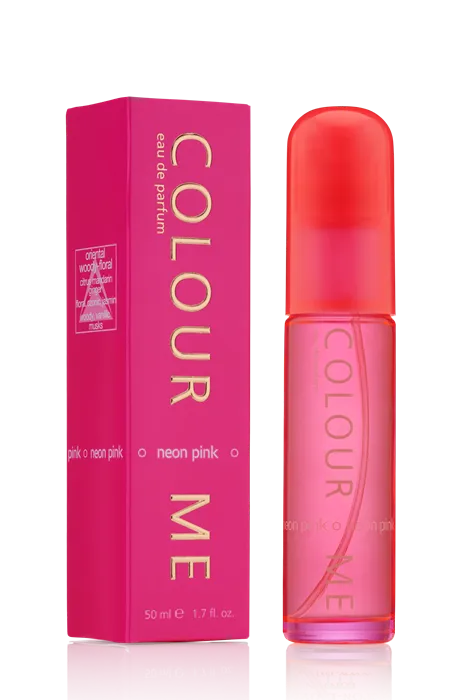 COLOUR ME PERFUME NEON PINK 50ML