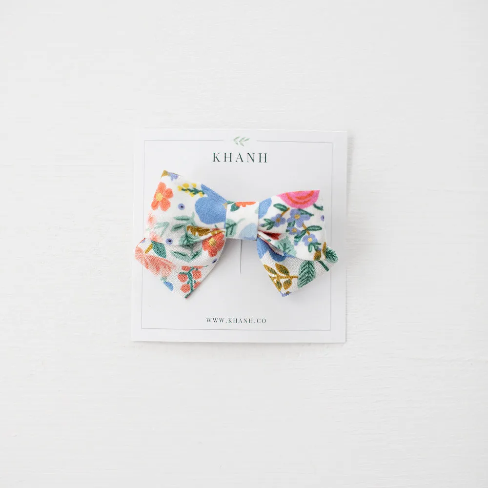 Cream Wild Rose | Petite Sailor Bow