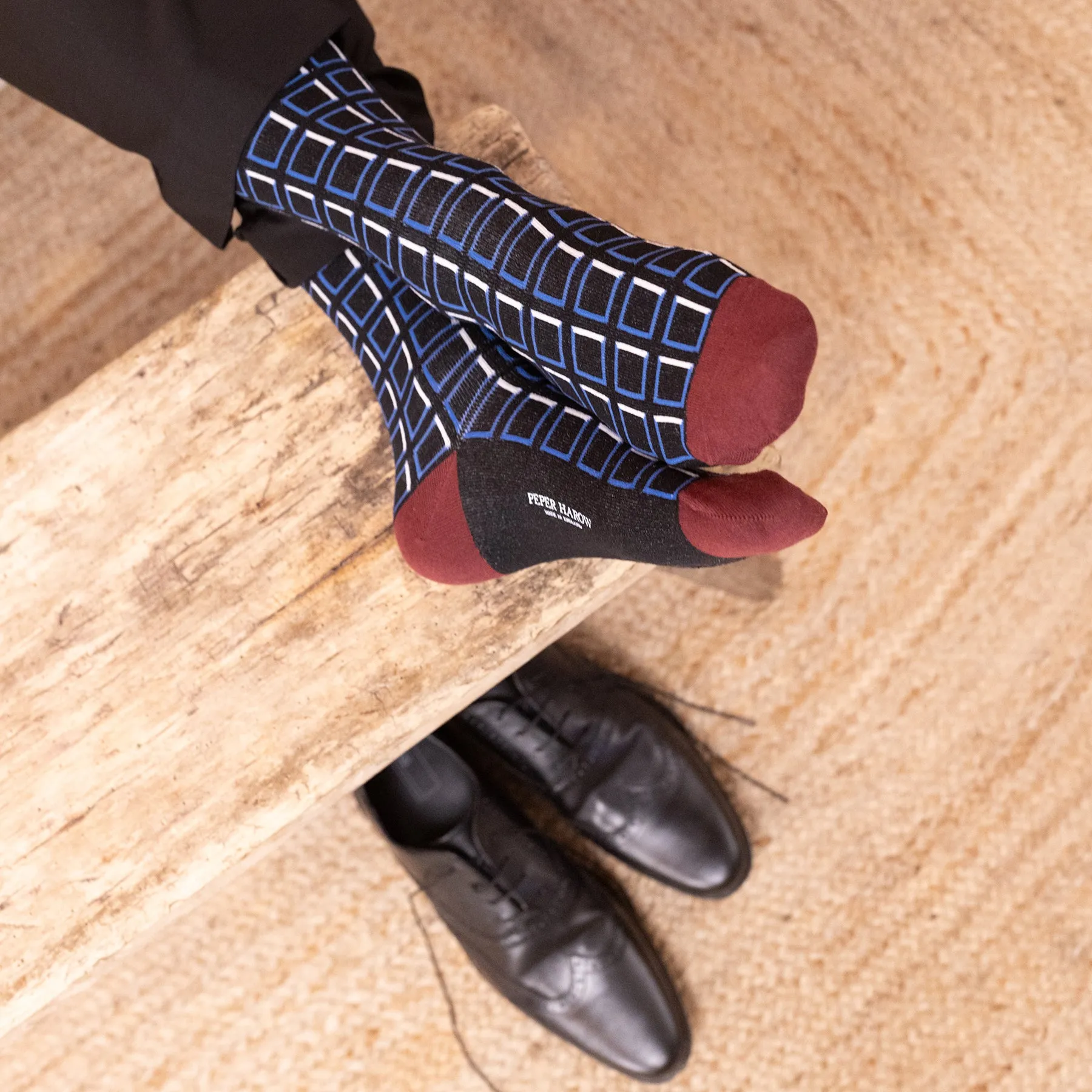 Cube Men's Socks - Black