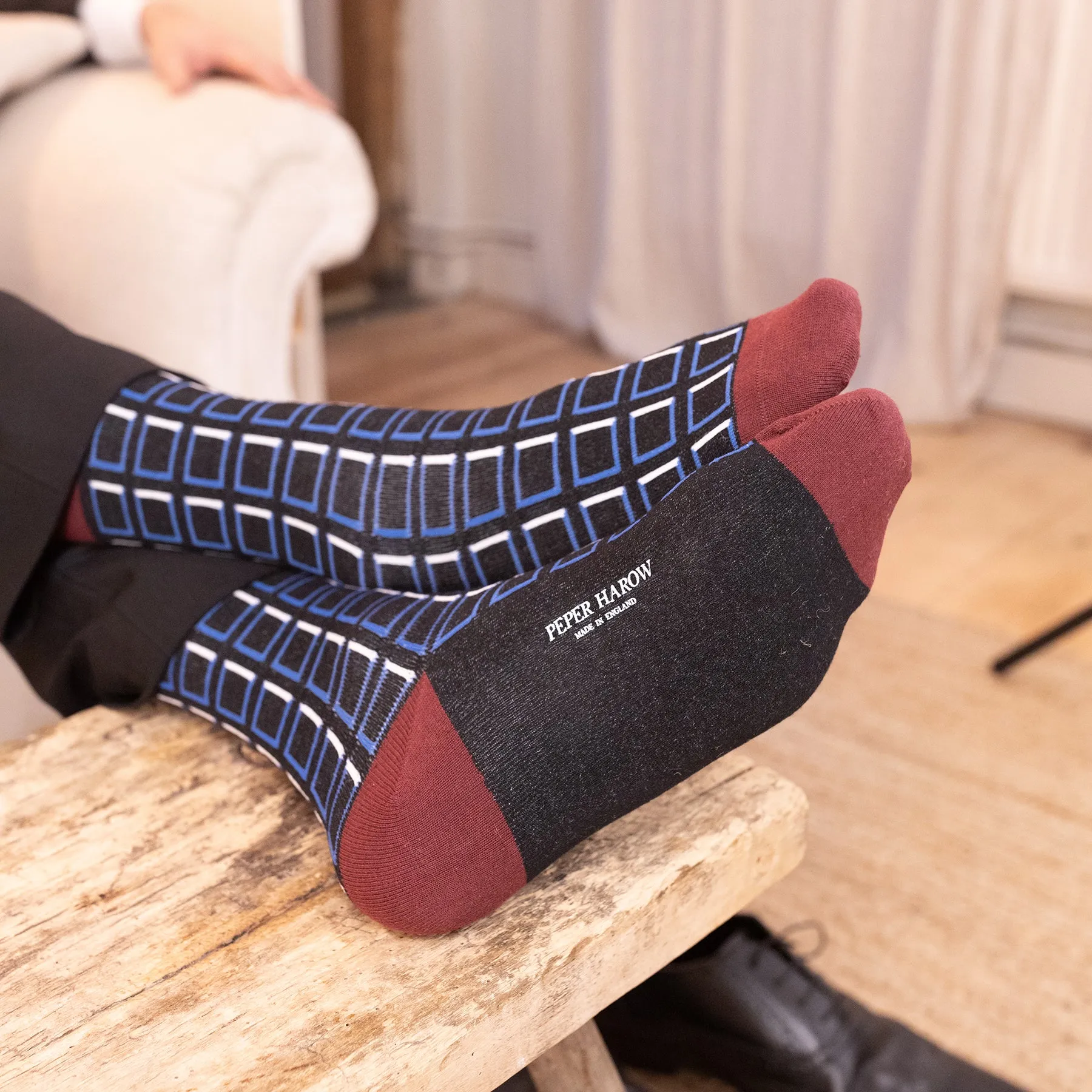 Cube Men's Socks - Black