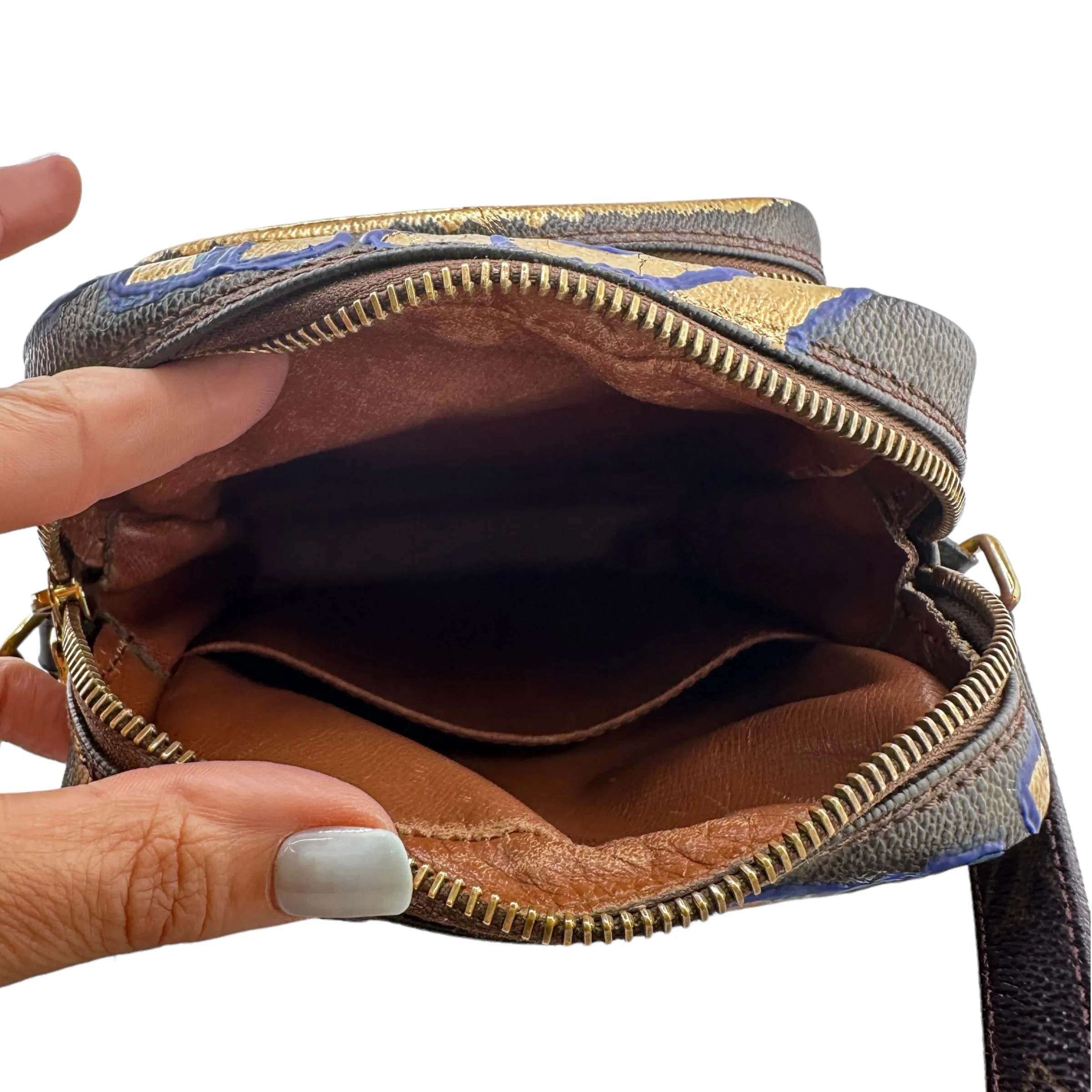 Custom LOUIS VUITTON Amazon Crossbody Bag