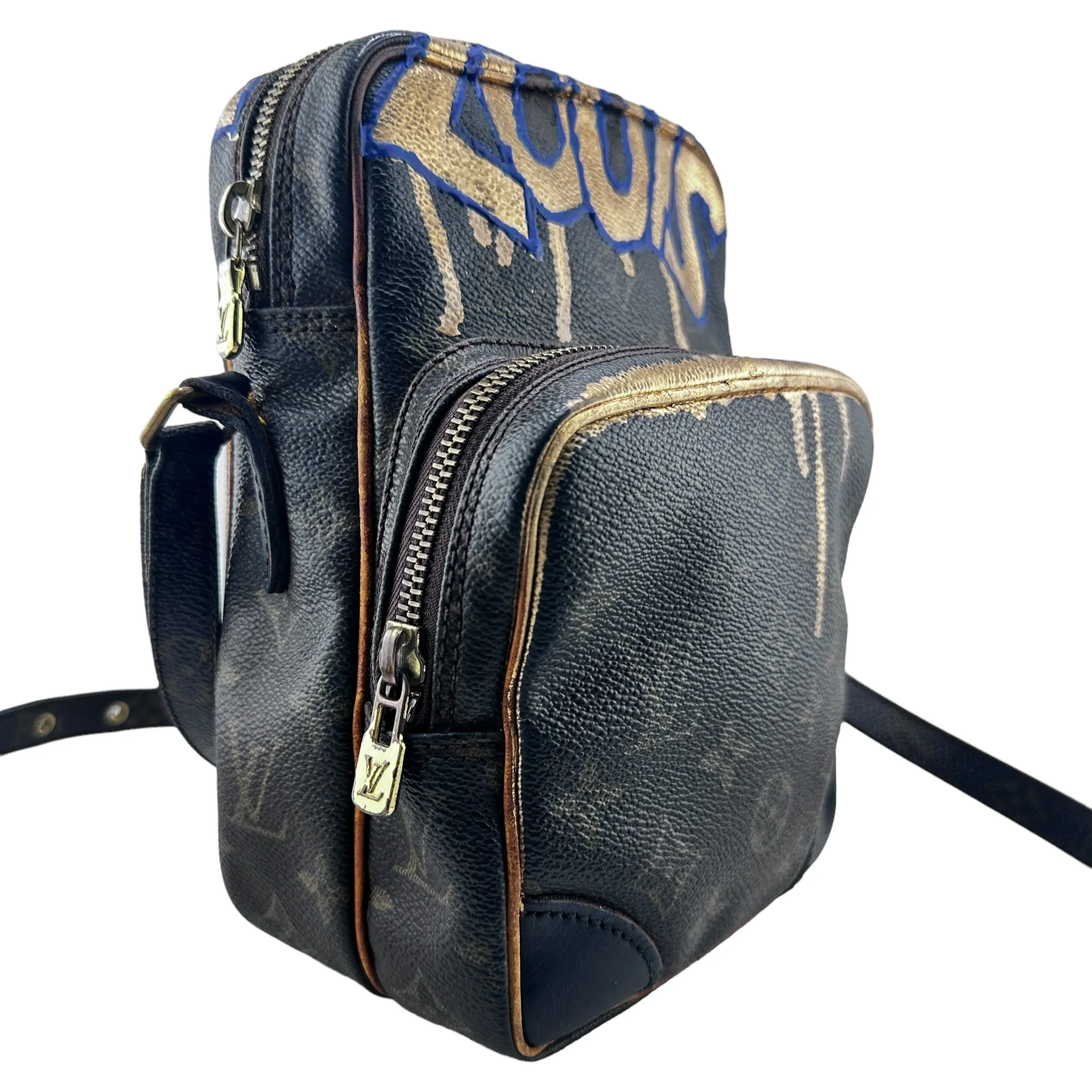 Custom LOUIS VUITTON Amazon Crossbody Bag