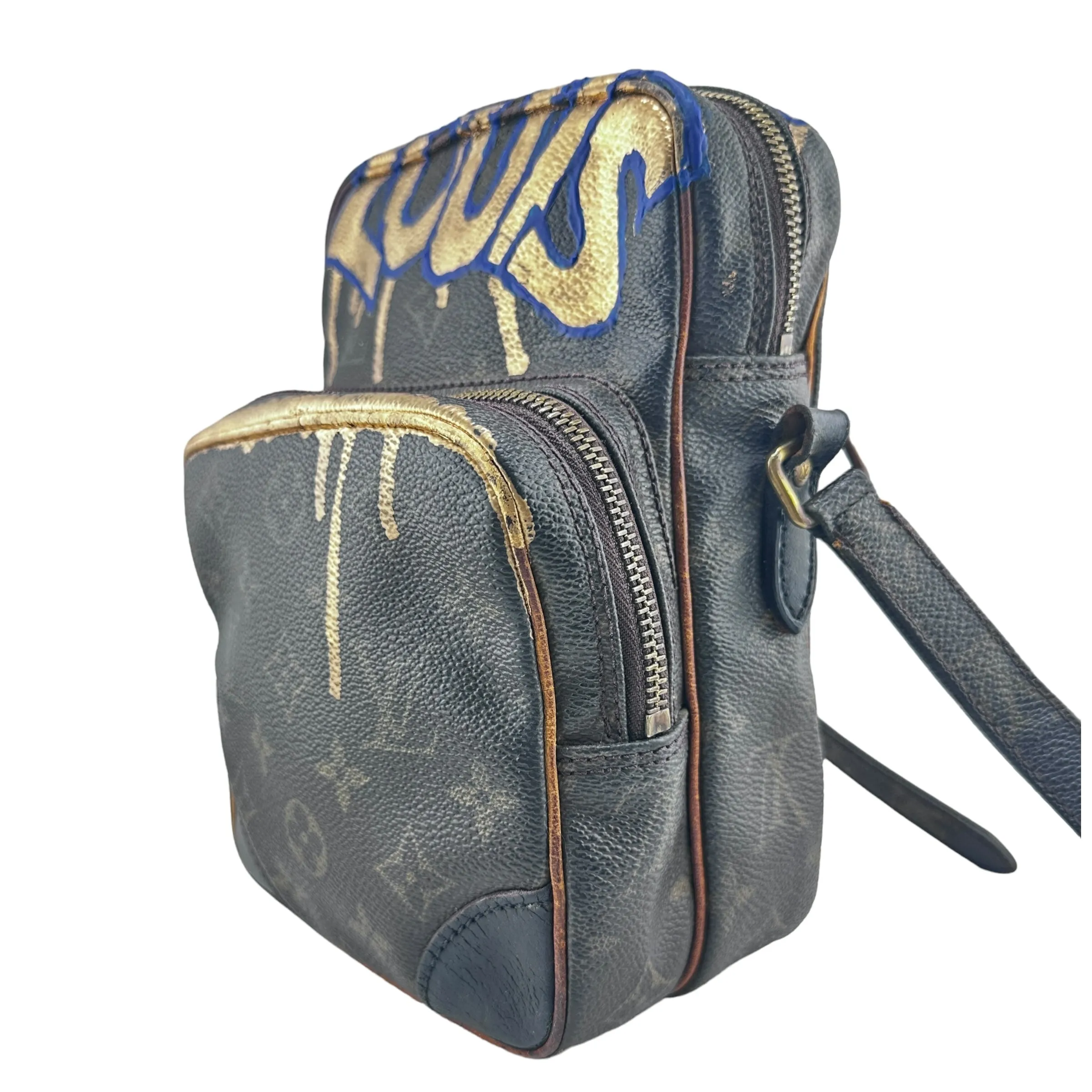 Custom LOUIS VUITTON Amazon Crossbody Bag