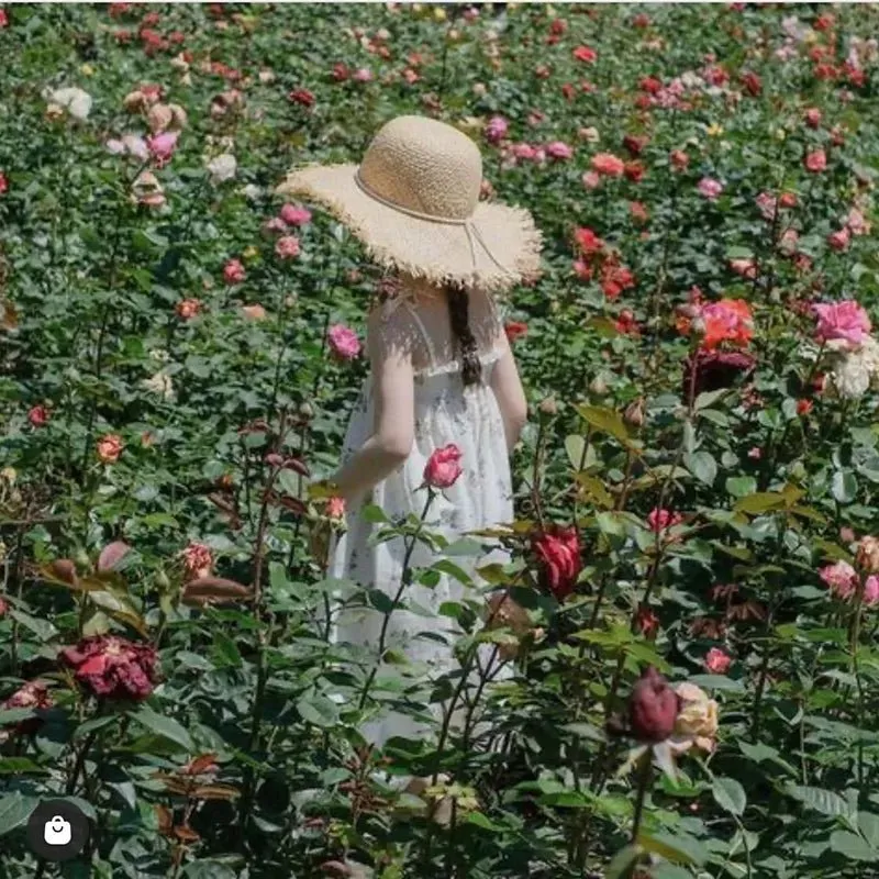 Cute Straw Hat: Adult/Kids Matching