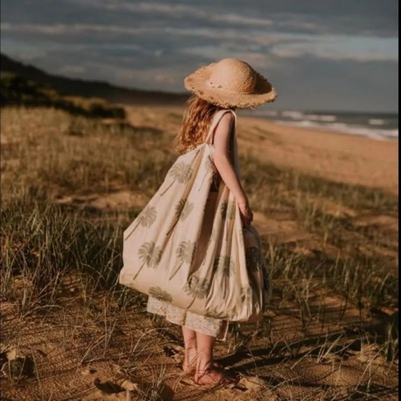 Cute Straw Hat: Adult/Kids Matching