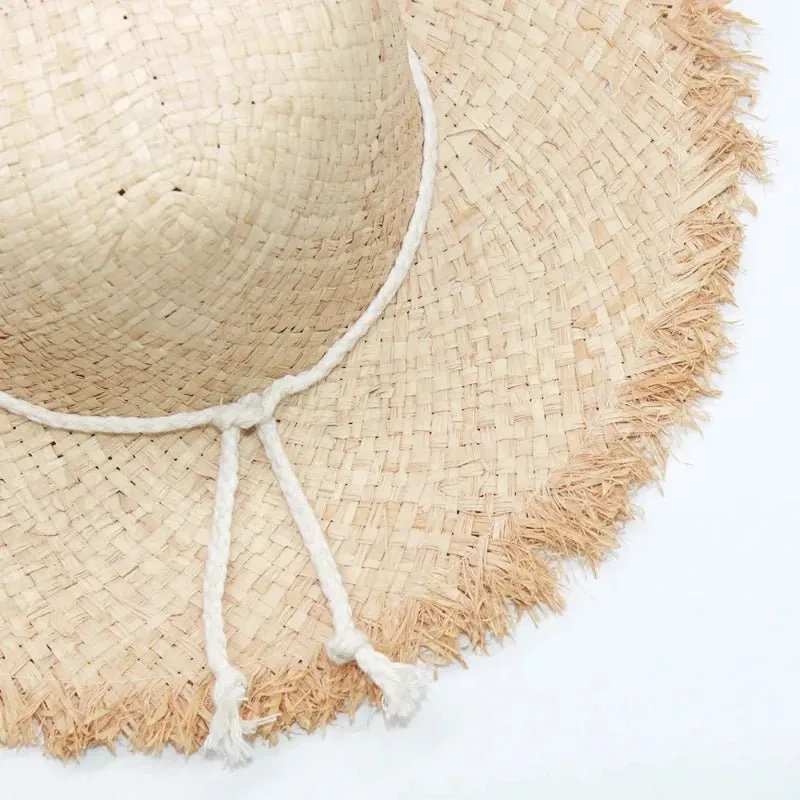 Cute Straw Hat: Adult/Kids Matching