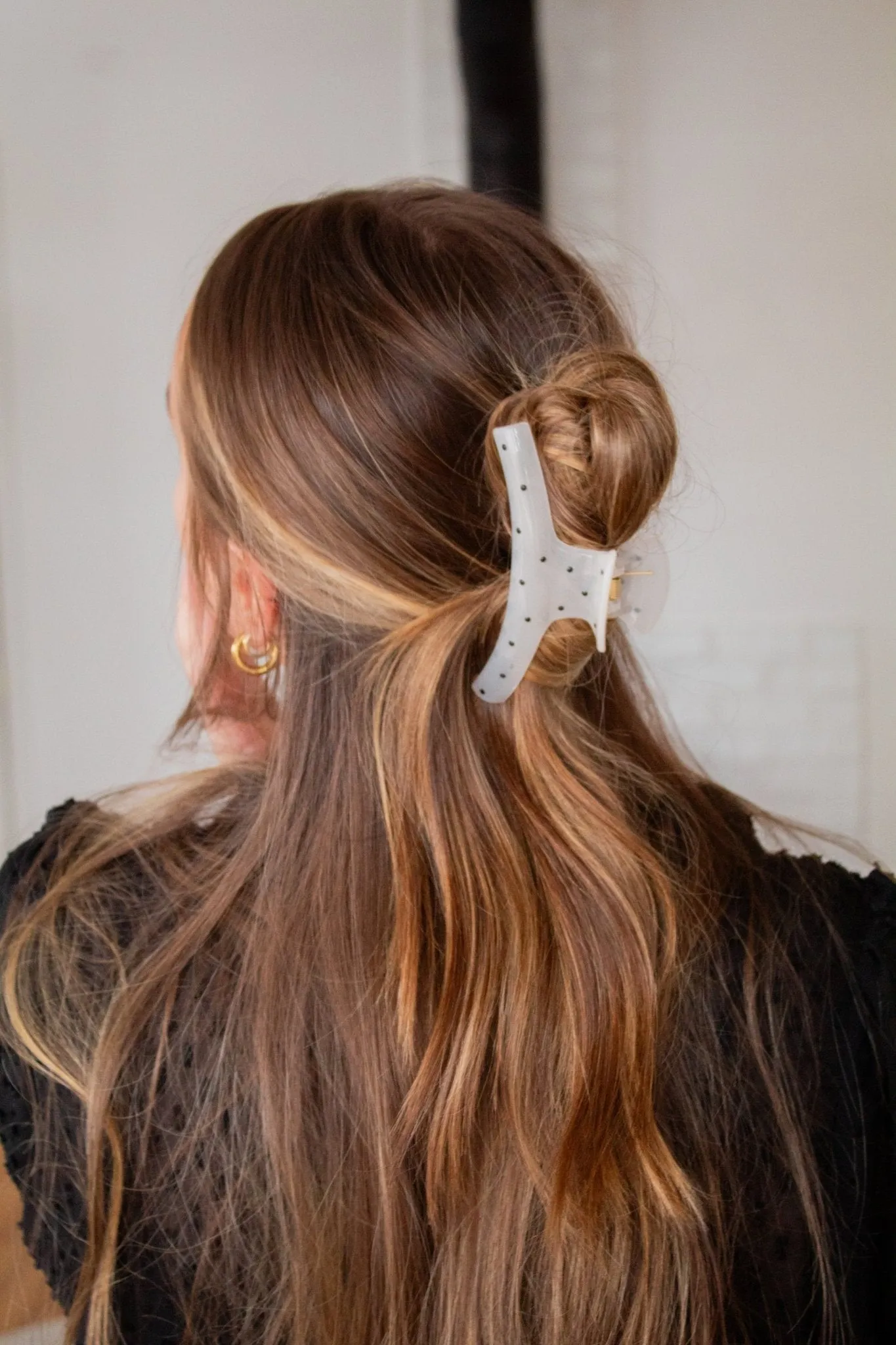 Delicate Curved Claw Clip