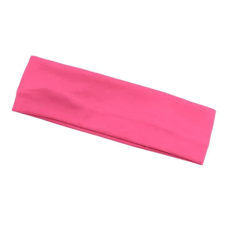 Elastic Headbands, Soft Cotton, Comfortable Fit, Breathable, Secure for Yoga, Fitness, Casual Wear, Available in Various Colors