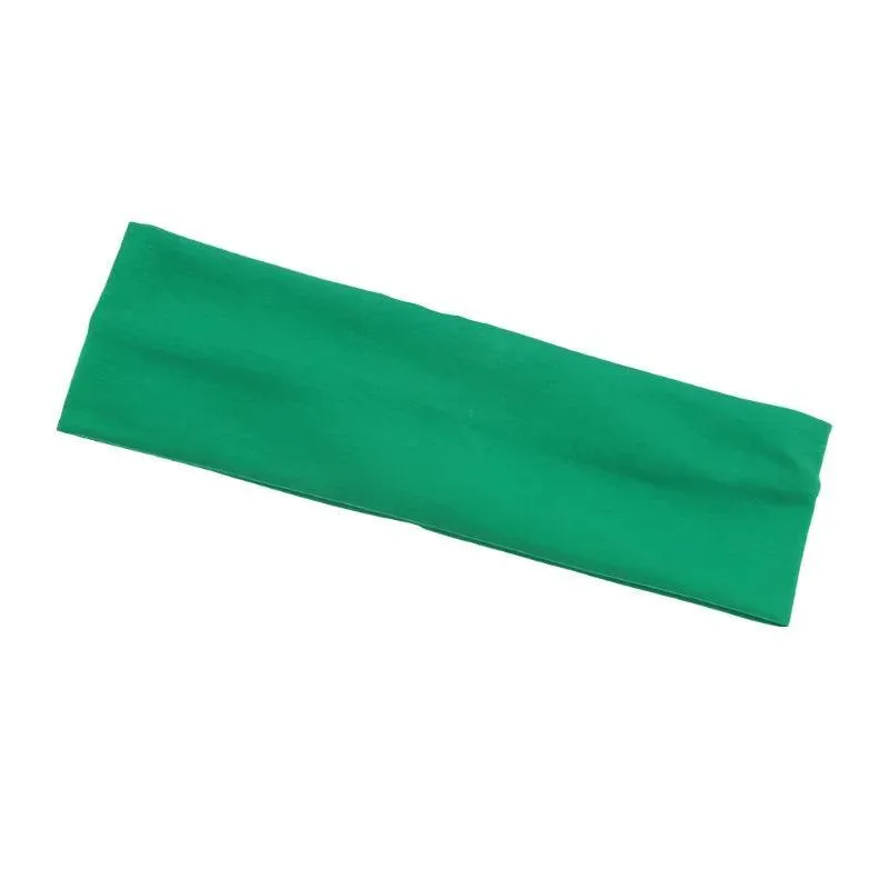 Elastic Headbands, Soft Cotton, Comfortable Fit, Breathable, Secure for Yoga, Fitness, Casual Wear, Available in Various Colors