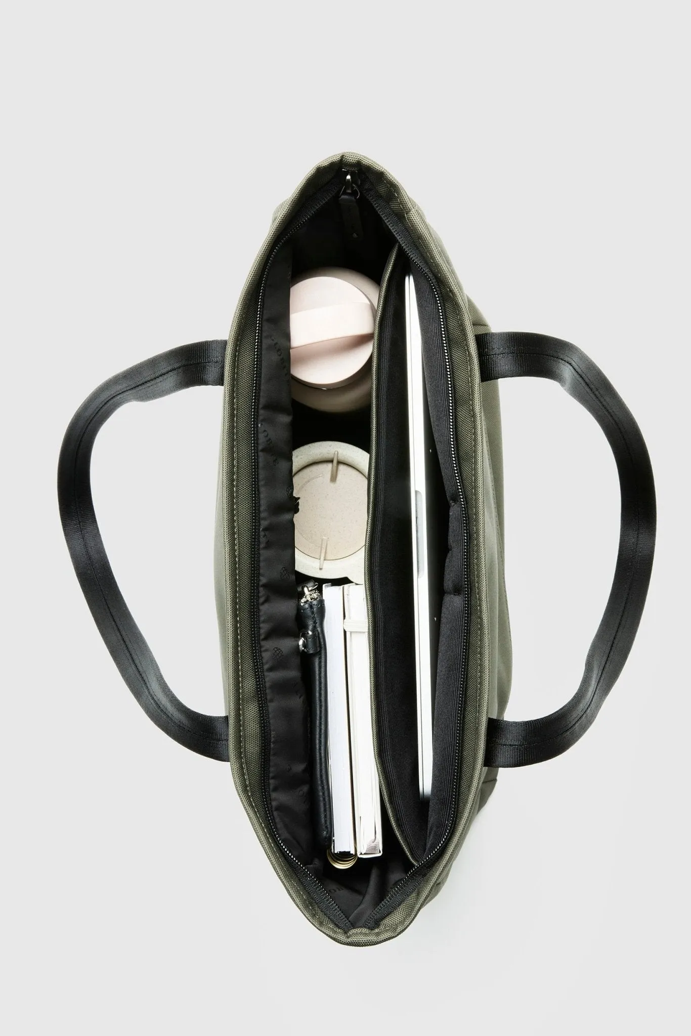 Essential Metro Work Tote Bag - Olivine Green