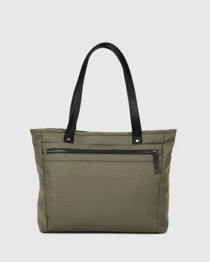 Essential Metro Work Tote Bag - Olivine Green