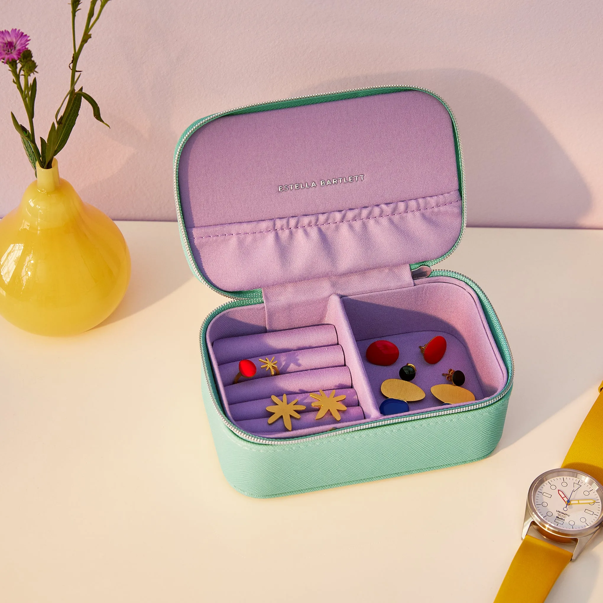 Estella Bartlett Mini Travel Jewelry Box