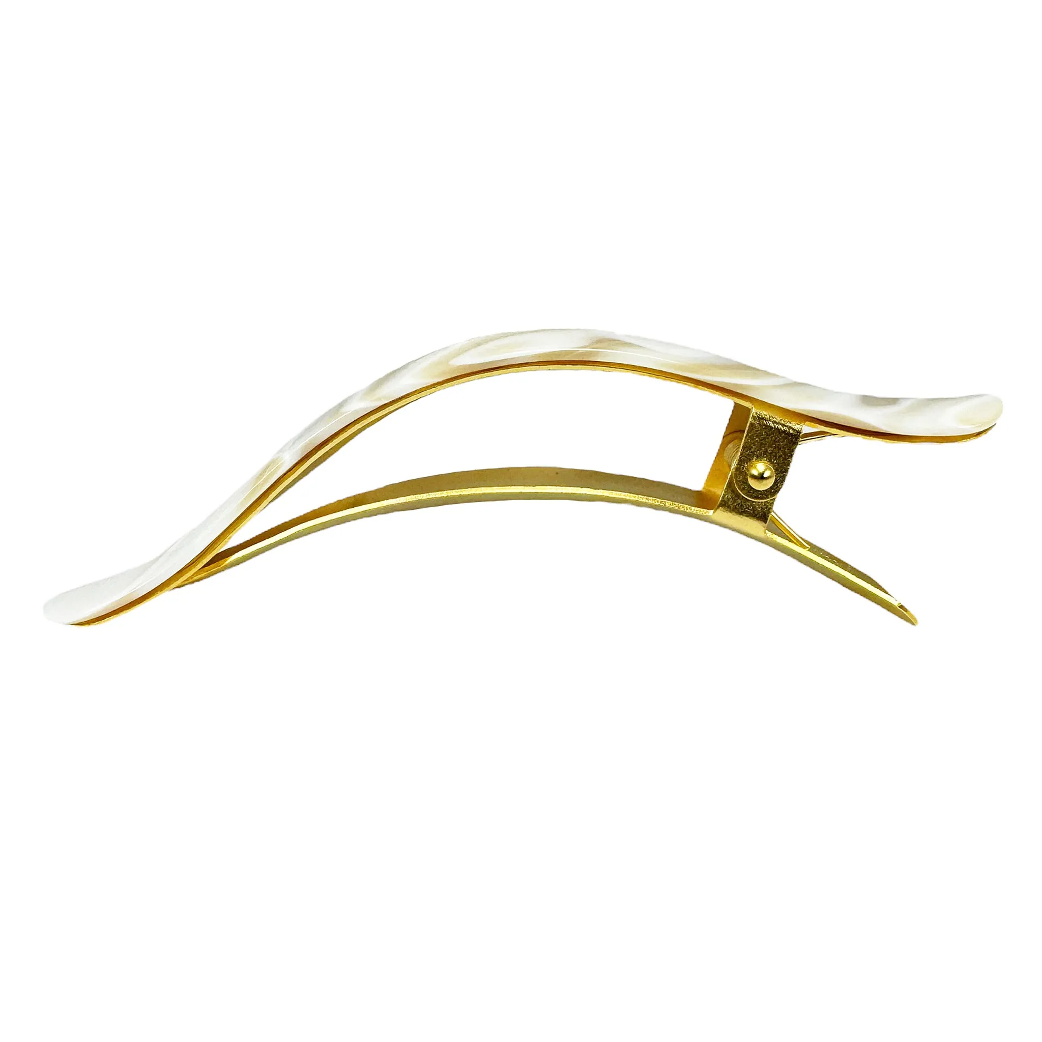 Ficcare Ficcarissimo Hair Clip in Alba Acetate