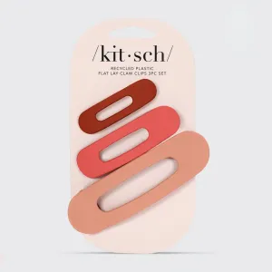 Flat Claw Clip 3pc