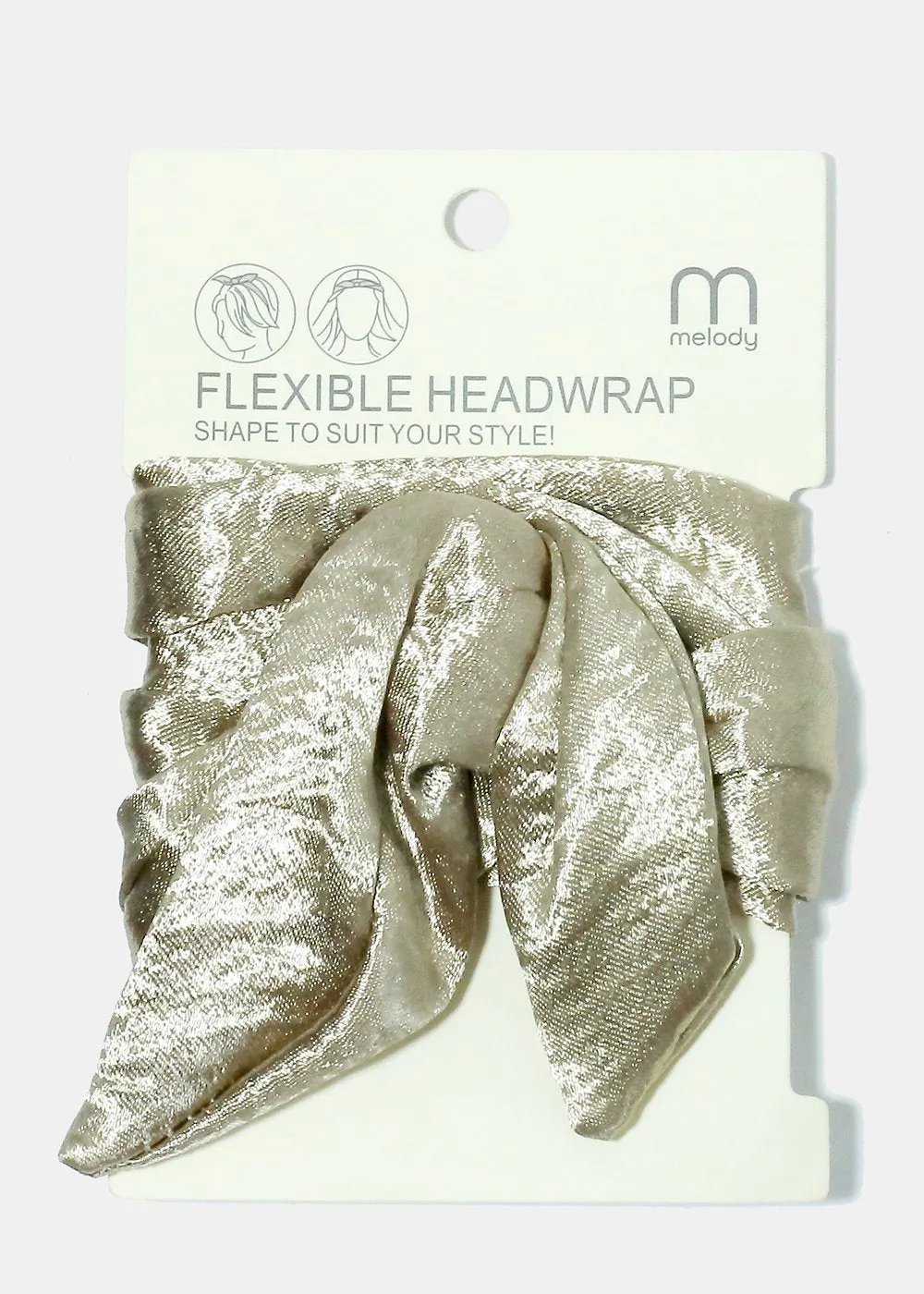 Flexible Metallic Headband