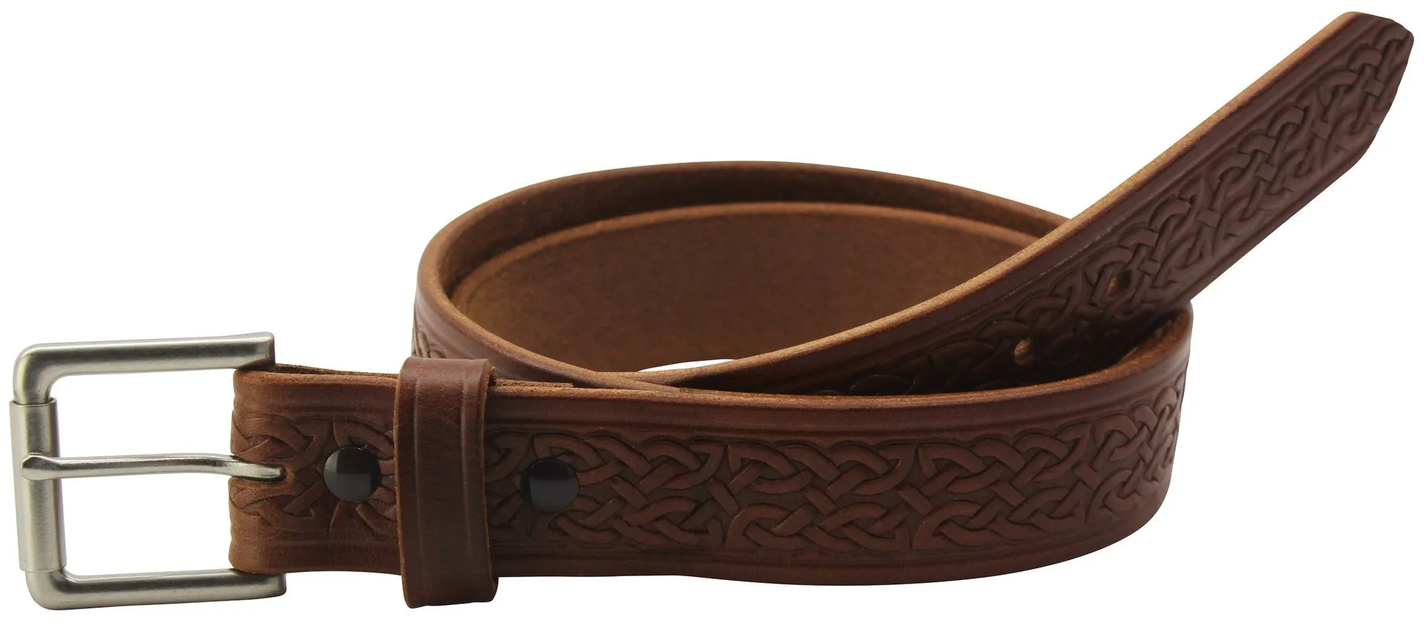 Gingerich Black or Brown Mens Belt Style 0203-04