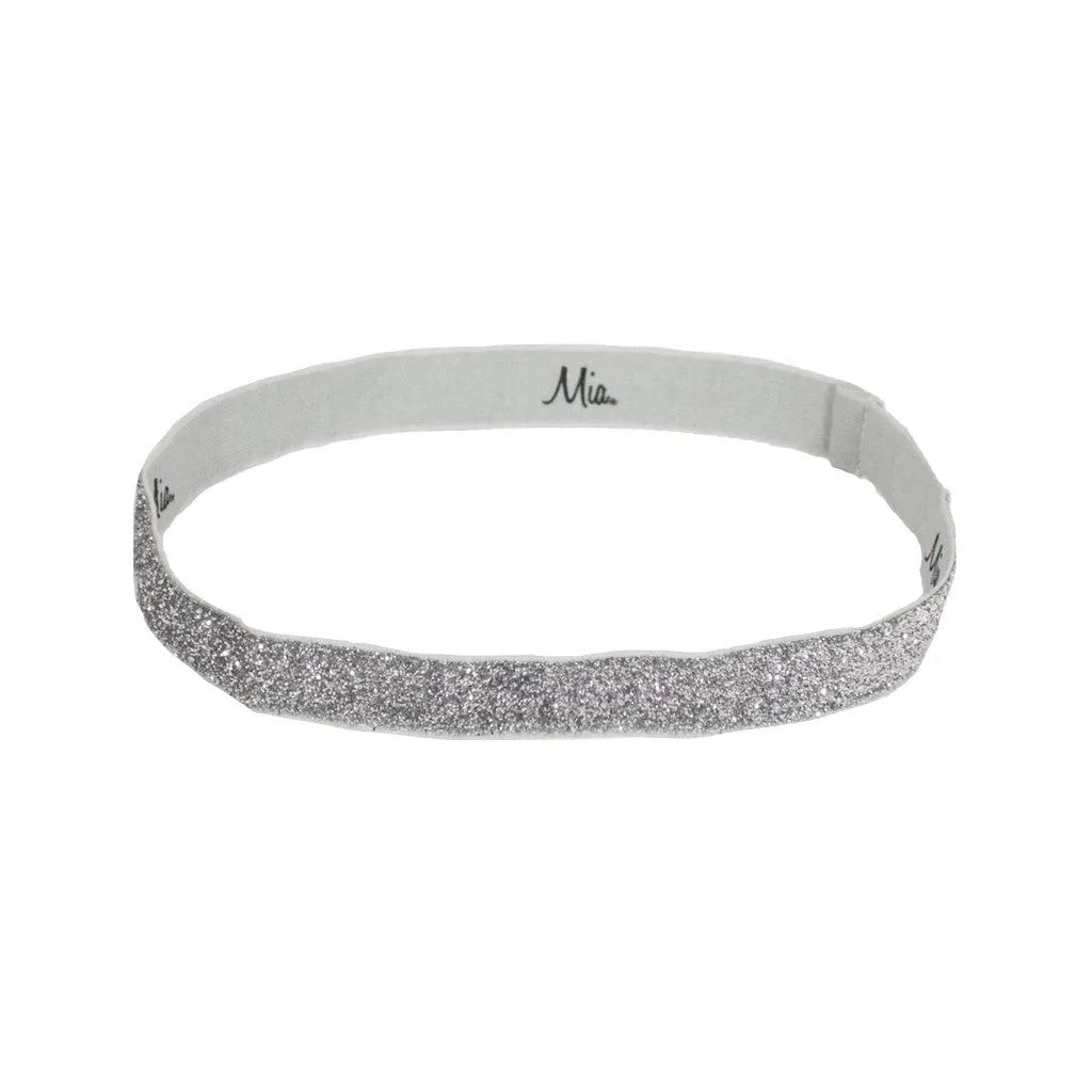 Glitter Headband - Silver