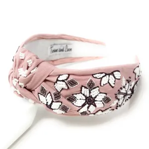 Hand Beaded Elu Knot Headband