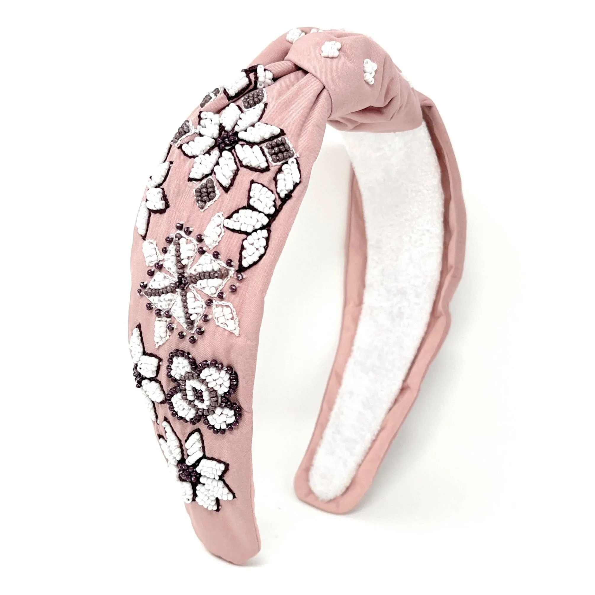 Hand Beaded Elu Knot Headband