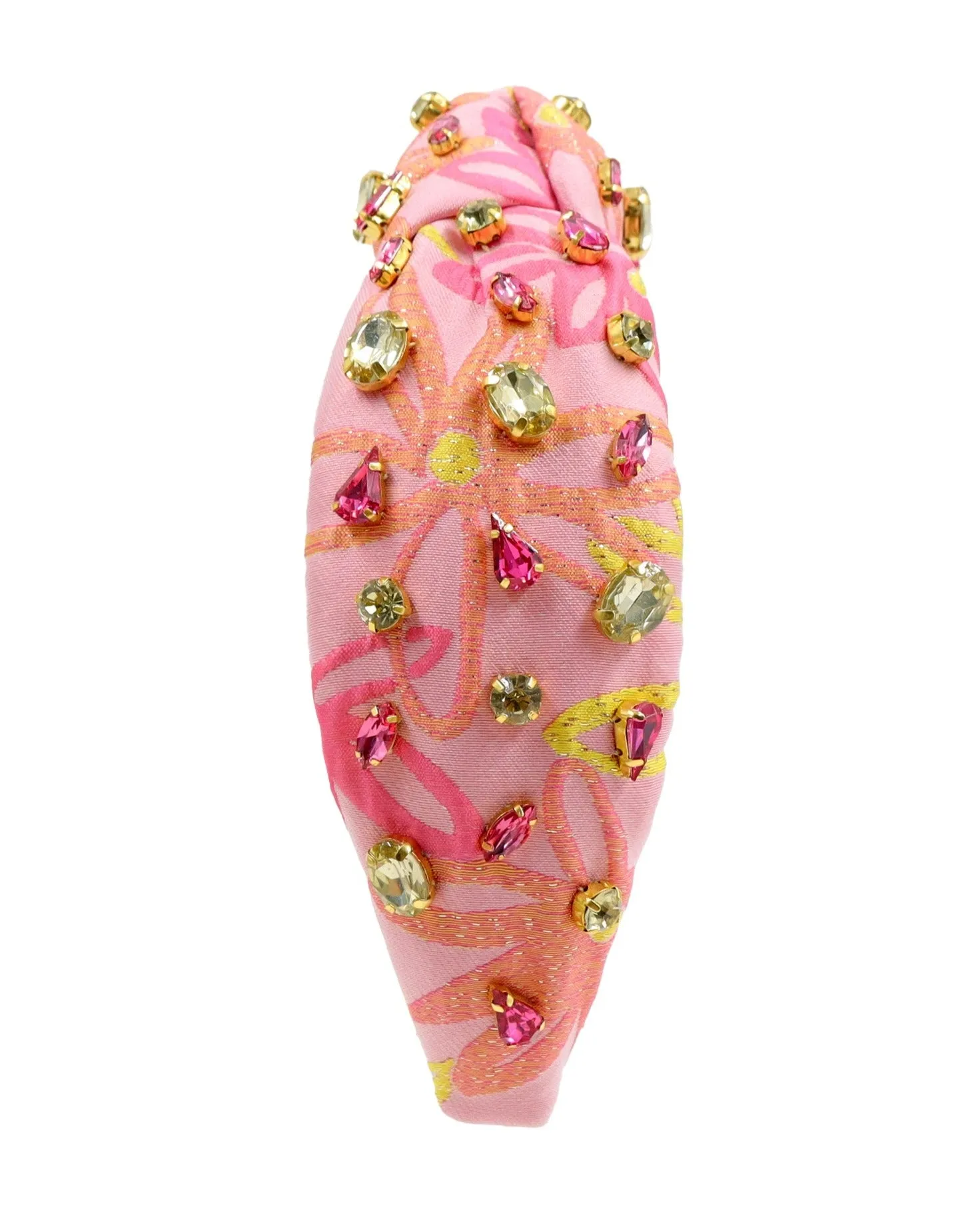 Hand Sewn Nora Jeweled Knot Headband