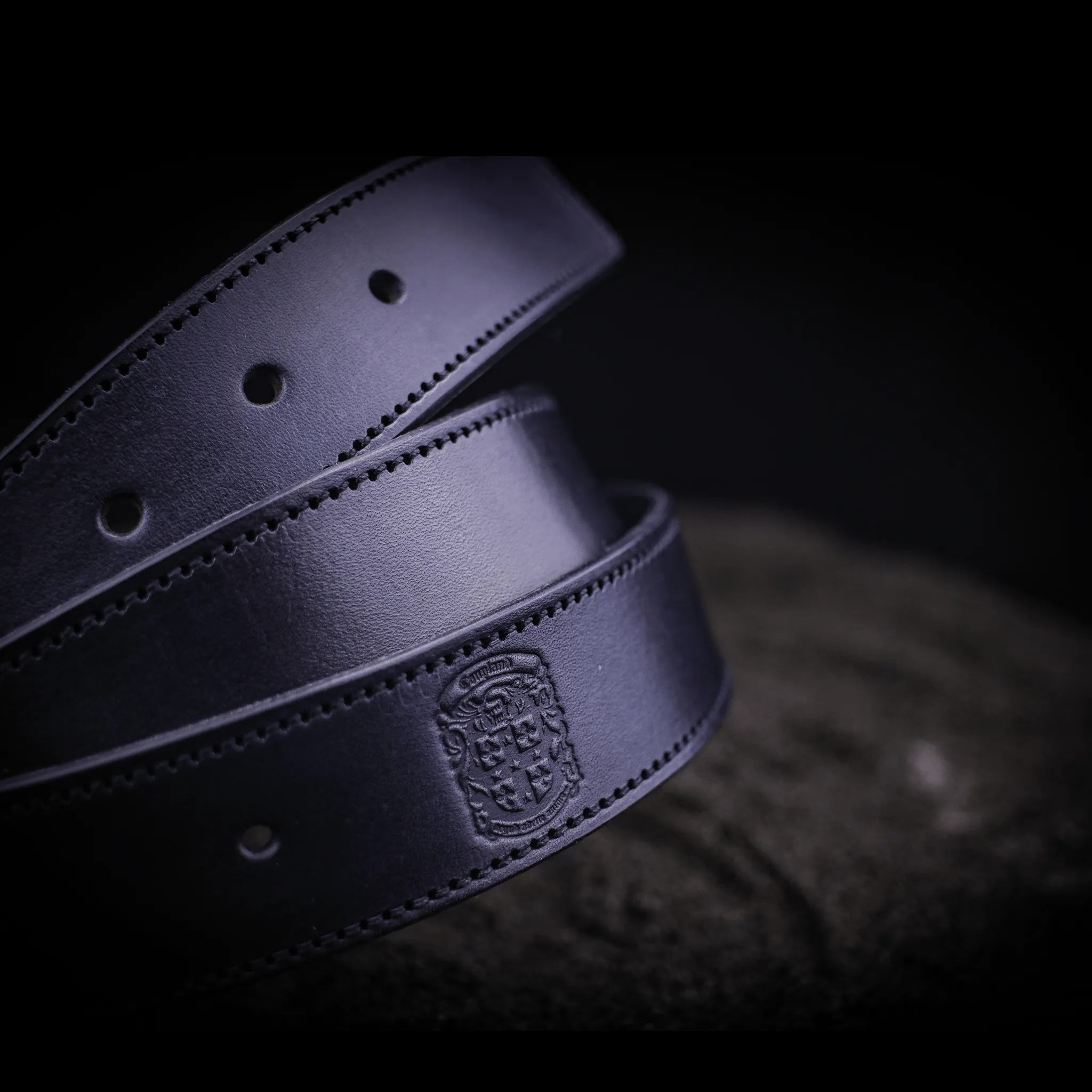 Handcrafted, Hand-Dyed Stitched Gent's Belt's