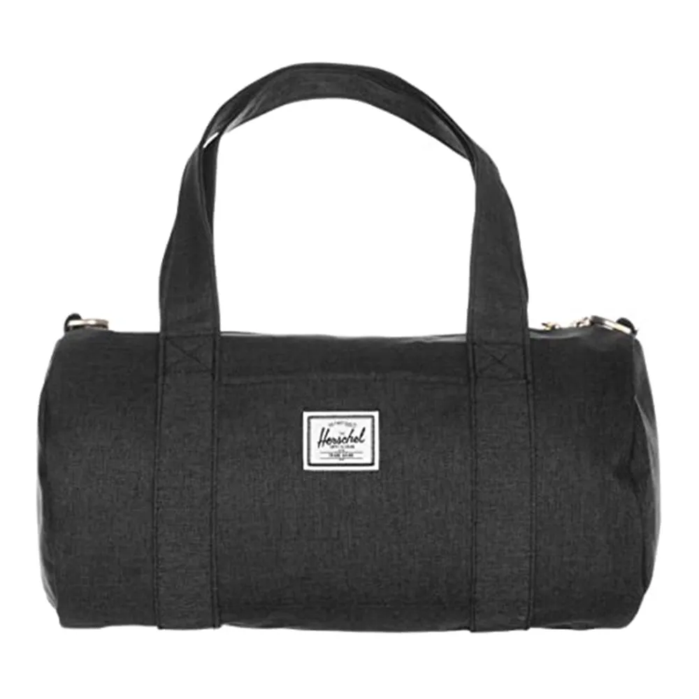 Herschel Unisex Black Crosshatch 7L Sutton Mini Duffle Bag - 10774-02090