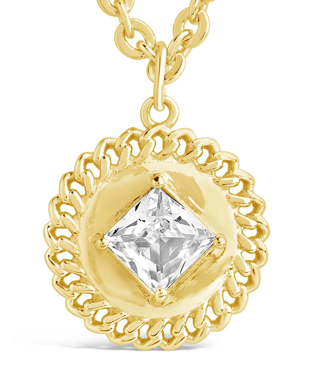 Jaliyah CZ Statement Pendant Necklace