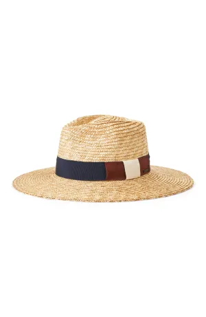 Joanna Straw Hat - Honey/Mixed