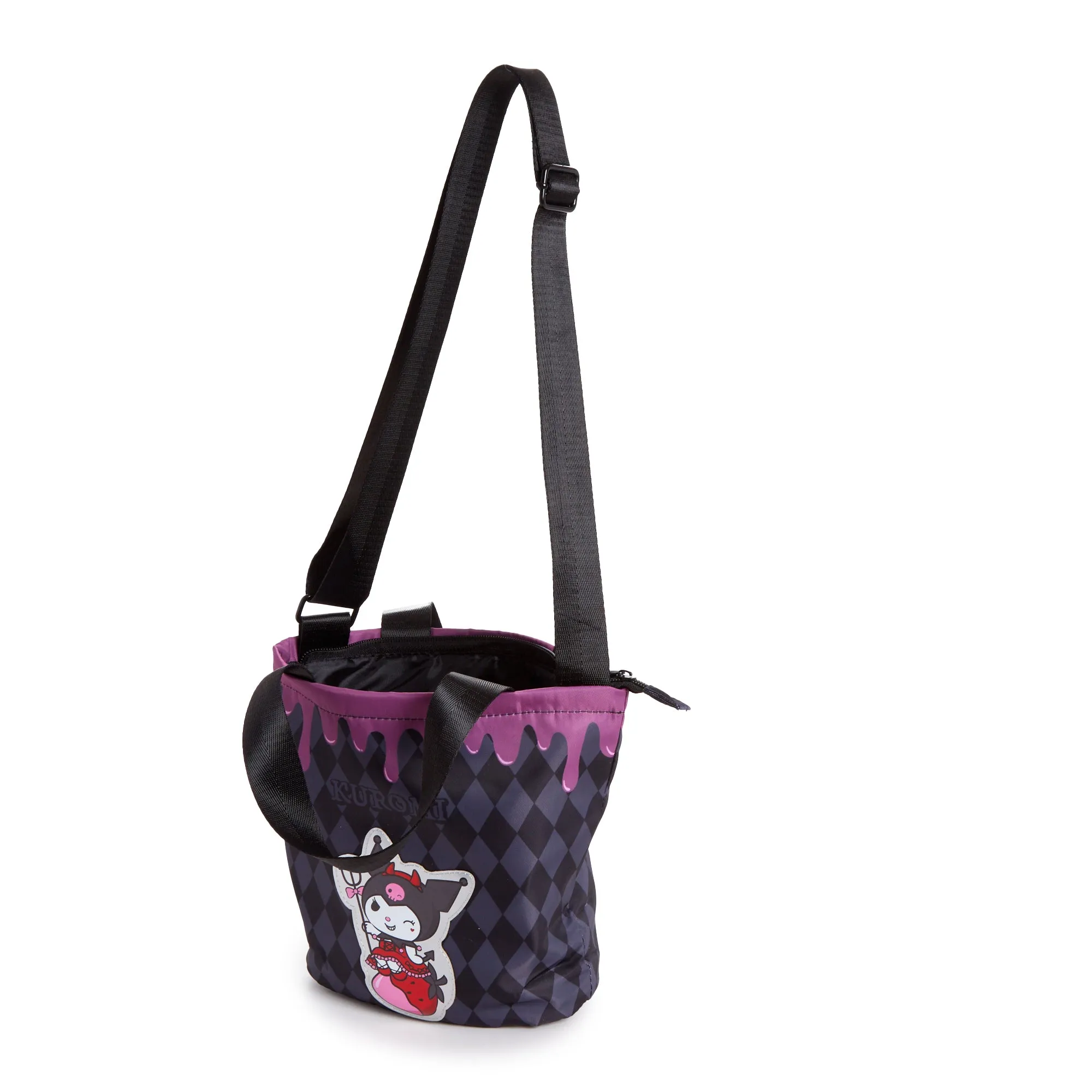 Kuromi Crossbody Bag (Strawberry Treat Series)